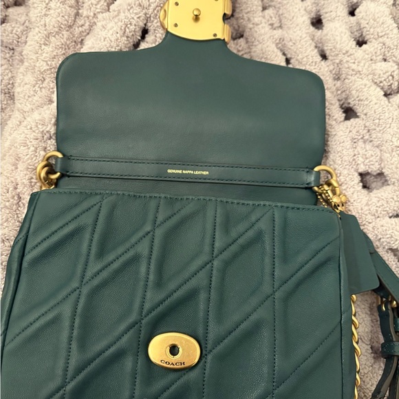Coach Times Square Tabby in Forest Green - Picture 6 of 12